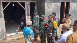 Kunjungan Tim Wasev Jadi Momentum Evaluasi Percepatan Pembangunan TMMD Desa Krangean