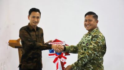 Wabup Mad Hasnurin Resmikan KDKMP Pekon Kenali Sekaligus Penandatanganan Prasasti dan Pengguntingan Pita