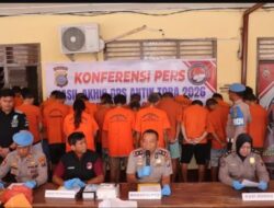 Polres Pematangsiantar Gelar Press Release Hasil Operasi Antik Toba 2026