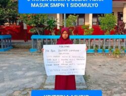 Jeritan Murid Berprestasi: 6 Tahun Masuk 3 Besar, Tetap Tak Bisa Masuk SMPN 1 Sidomulyo
