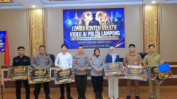 Sambut Hari Bhayangkara Ke-80, Bid Humas Polda Lampung Sukses Gelar Lomba Konten Kreatif Video AI