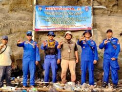 Polda Lampung Pasang Papan Imbauan Waspada, Nelayan Diminta Jauhi Kawasan Gunung Anak Krakatau
