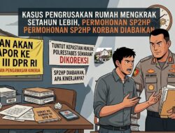 Kasus Pengrusakan Rumah Mangkrak Setahun Lebih, Kinerja Polrestabes Semarang Dipertanyakan