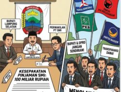 DUGAAN PINJAMAN 100 MILIAR TANPA PERSETUJUAN DEWAN! Kebijakan Hutang Pemkab Lamsel ke PT SMI Dinilai Cacat Prosedur, Warga Desak Sanksi Tegas