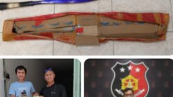 Polisi Gagalkan Pengiriman Klewang 1,3 Meter, Terungkap Dibeli Lewat Marketplace untuk Koleksi
