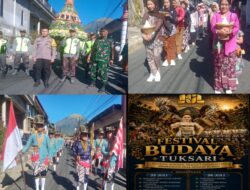 Hari Jadi ke-102 Desa Tuksari Berlangsung Meriah, Bupati Temanggung Hadiri Kirab Budaya dan Festival 1.000 Ingkung
