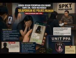 Diduga Rekam Perempuan Usai Mandi Tanpa Izin, Seorang Tokoh Masyarakat Dilaporkan ke Polres Nganjuk