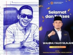 Wahrul Fauzi Silalahi Nahkodai Karang Taruna Lampung, For-WIN Titip Harapan untuk Pemuda