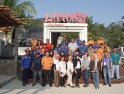 APRESIASI KADIS DAMKARMAT LAMSEL: LUMMAY VILLA RESORT JADI PELOPOR KESELAMATAN, KARYAWAN DILATIH PADAMKAN KEBAKARAN