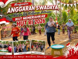 Semangat Kemerdekaan Warga Gang Kuburan Melaksanakan Kegiatan Lomba Dengan Menggunakan Anggaran Swadaya