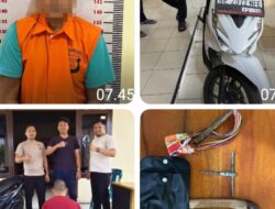 Gerak-gerik Mencurigakan Berujung Penangkapan, Polisi Bongkar Curanmor di Candipuro