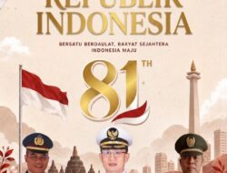 FORKOPIMCAM SIDOMULYO SAMPAIKAN UCAPAN DIRGAHAYU KE-81 KEMERDEKAAN RI