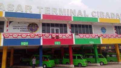 Lahan Terimal Cibadak sebagian beralih fungsi menjadi pasar, Playground dan PKL
