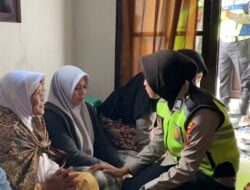 Polres Wonosobo Salurkan Bantuan dan Trauma Healing untuk Korban Kebakaran Tieng
