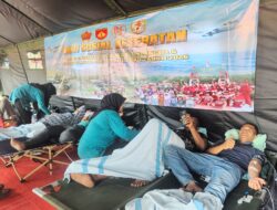 Sambut HUT ke-81 TNI, Korem 071/Wijayakusuma Gelar Baksos Kesehatan dan Layanan Publik Terpadu di Banyumas