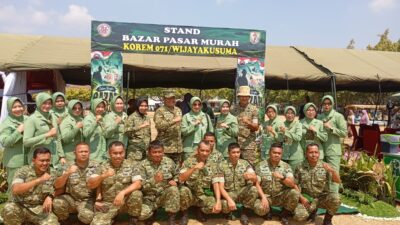 Korem 071/Wijayakusuma Gelar Bazar Murah hingga Layanan Adduk di Banyumas