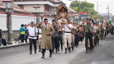 Gema Tandu Jenderal Soedirman di Alun-Alun Purwokerto: Ketika Cicit Pak Dirman Unjuk Ketangkasan