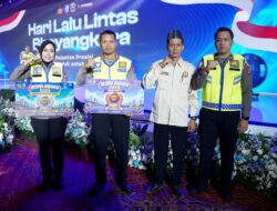 Hari Lalu Lintas Bhayangkara ke-71, Polda Lampung Raih Dua Penghargaan IRSMS Award 2026