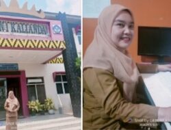 KEPALA SEKOLAH SMAN 1 KALIANDA UCAPKAN TERIMA KASIH KEPADA PRESIDEN PRABOWO DAN KEMENDIKBUD ATAS BANTUAN PEMBANGUNAN