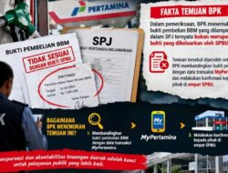 BUKTI BELANJA BBM DIBUAT-BUATAN! BPK BONGKAR KECURANGAN DI 10 OPD LAMSEL, RUGI DAERAH HAMPIR Rp100 JUTA