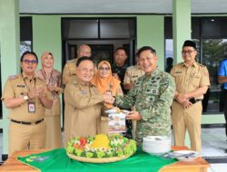HUT ke-81 TNI, Wabup Lampung Barat Silaturahmi ke Kodim 0422/LB