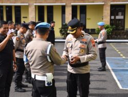 PROPAM POLRES WONOSOBO GELAR GAKTIBPLIN, PASTIKAN KEDISIPLINAN DAN INTEGRITAS PERSONEL