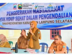 Dinkes Lampung Selatan Gelar Penggerakan Germas dan Deteksi Dini PTM di Desa Taman Agung