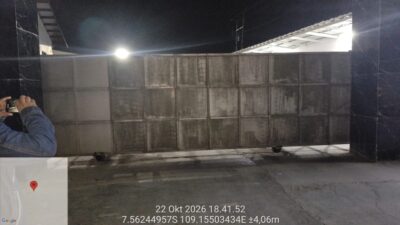 Wibawa Pemkab Banyumas Dilecehkan, Banner Penutupan Pabrik Hebel PT. IKN Raib Misterius