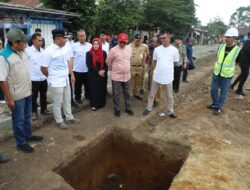 Bupati Lampung Barat Dampingi Reses Komisi V DPR RI Tinjau Proyek Kotaku di Pajar Bulan.