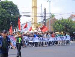 Polisi Humanis Kawal Demo Dua Tahun Prabowo-Gibran di Lampung, Massa Sampaikan 8 Tuntutan