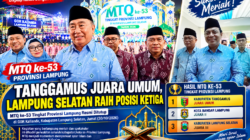 MTQ ke-53 Provinsi Lampung Sukses Digelar, Tanggamus Juara Umum, Lampung Selatan Raih Posisi Ketiga