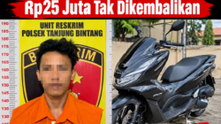 Pria di Tanjung Bintang Ditangkap, Usai Pinjam Paksa Motor Honda Tak Dikembalikan