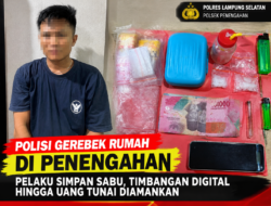 Polisi Gerebek Rumah di Penengahan, Pelaku Simpan Sabu, Timbangan Digital hingga Uang Tunai Diamankan